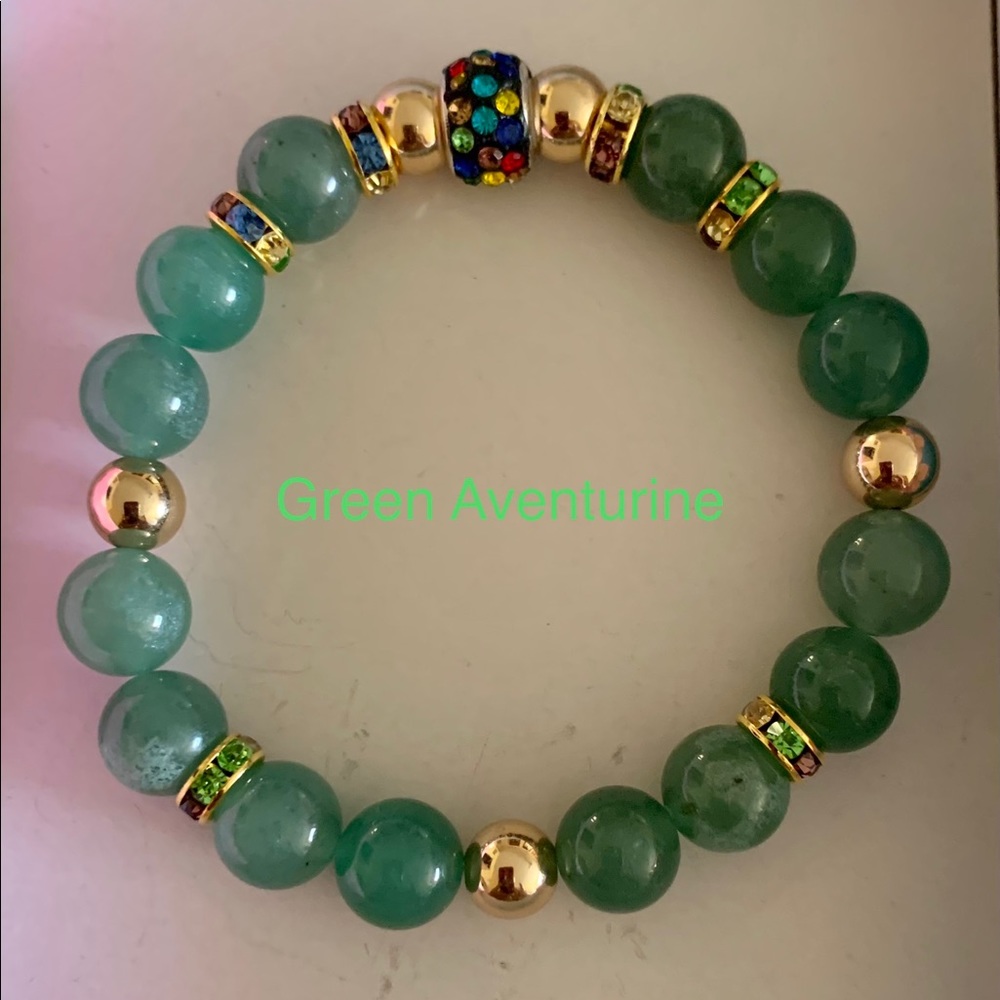 Handmade Women’s Green Aventurine Bracelet